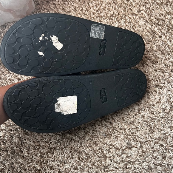 MEN COACH SIGNATURE COATED CANVAS POOL SLIDES - Picture 5 of 5